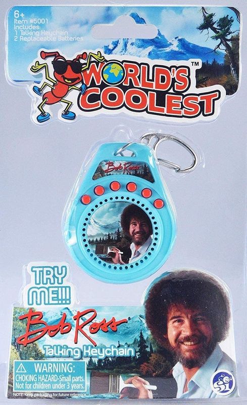 World&#39;s Coolest Bob Ross Talking Keychain