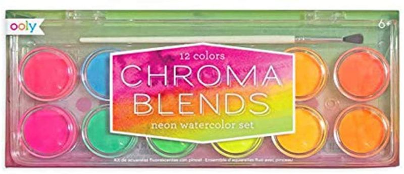 Chroma Neon Watercolor Set