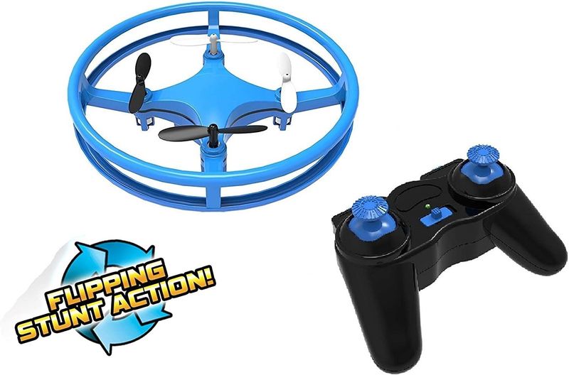 Sky Lighter Glow Disc Drone - Blue