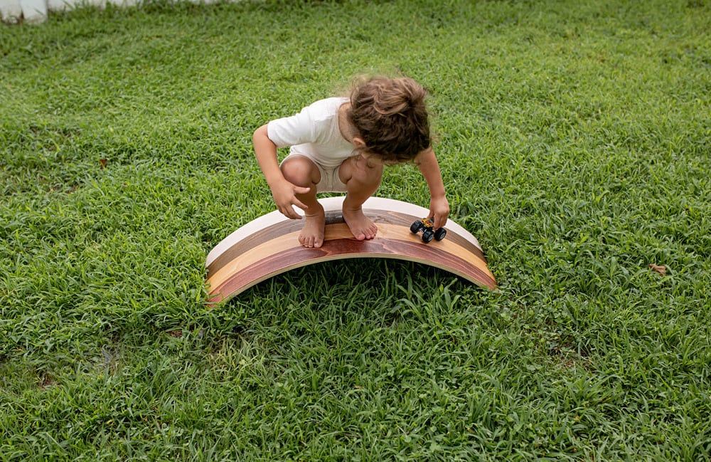 Wobble Board  - Wooden Diversity