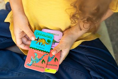 Shiny Dinosaur Dominoes