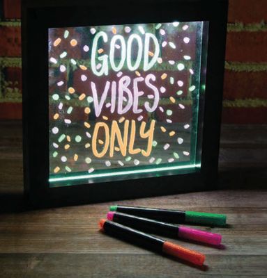 Light Up Neon Effects Message Board