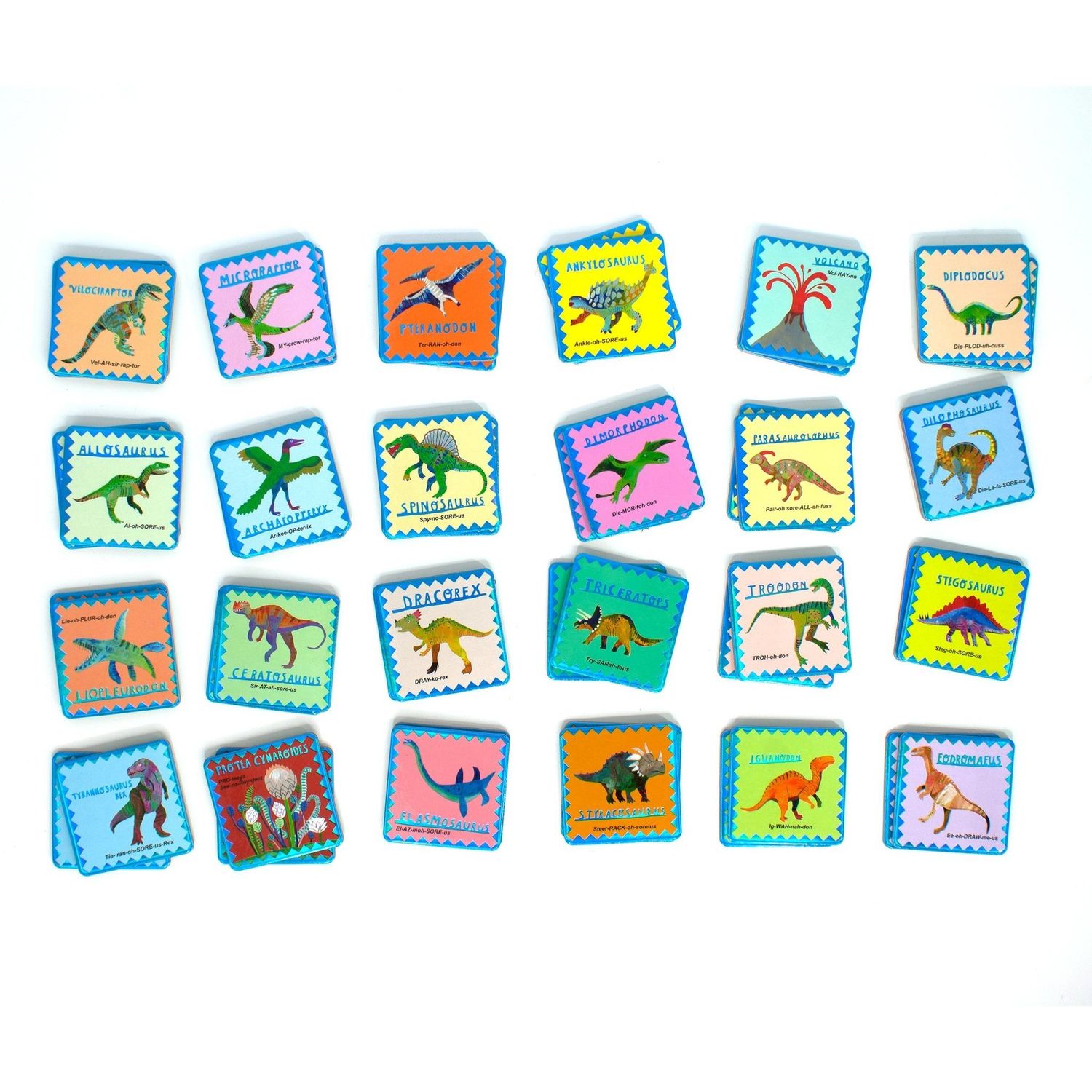 Shiny Dinosaur Memory &amp; Matching Game