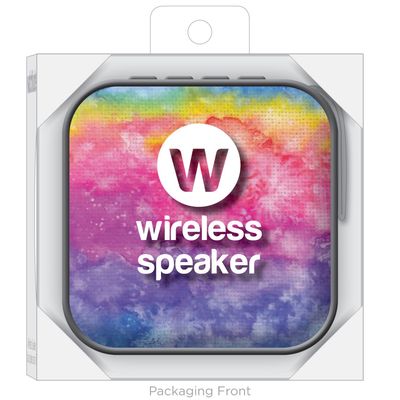 Jamm&#39;d Wireless Speaker - Rainbow Tie Dye