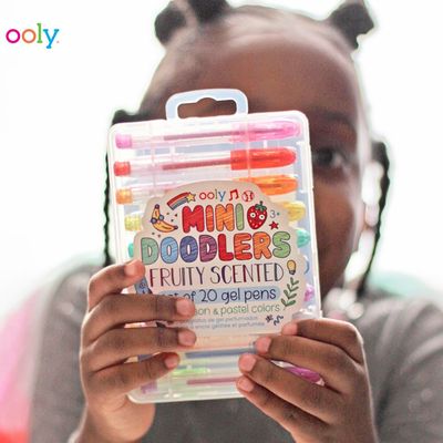Mini Doodlers Fruity Scented Gel Pens set/20