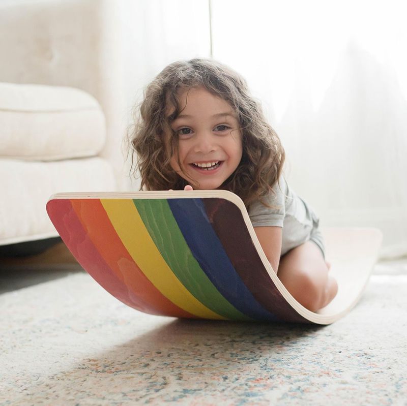Wobble Board - Rainbow