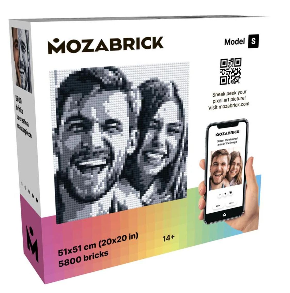 Mozabrick Photo Pixel Art - Model S