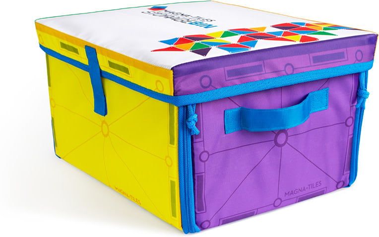 Magna-Tiles Storage Bin and Playmat