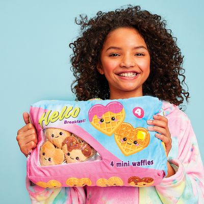 Hello Breakfast Waffles Furry and Fleece Plush