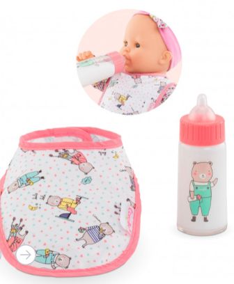 12&quot;&amp; 14&quot; Baby Bib and Magic Milk Bottle