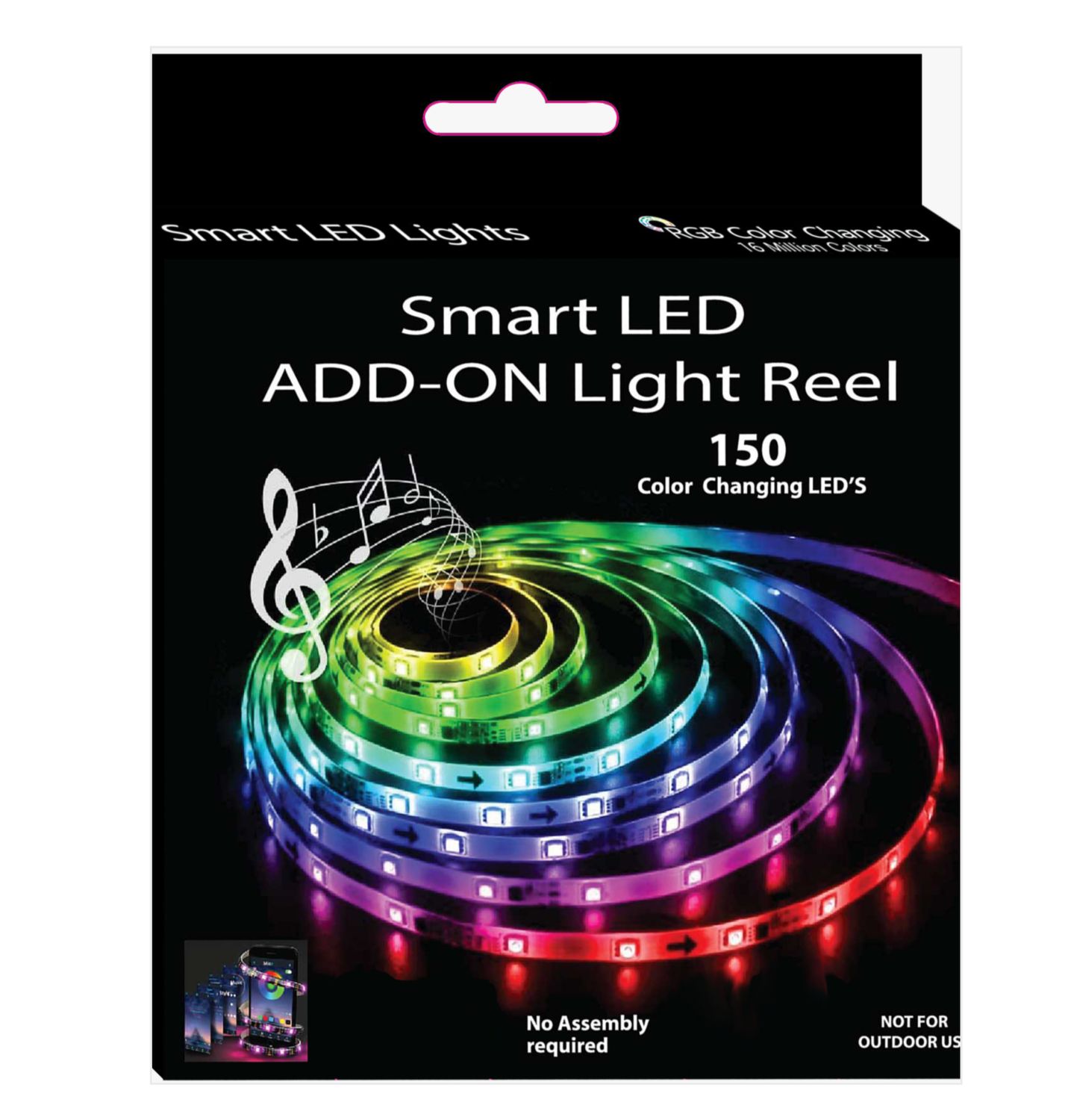 Smart LED Add-On Reel - 150 Color Changing LED&#39;s