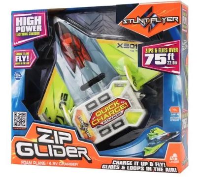 Stunt Flyer Zip Glider Foam Plane