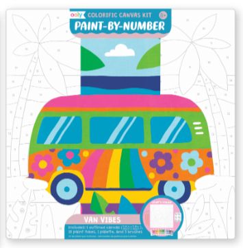 Paint-By-Number Kit: Van Vibes