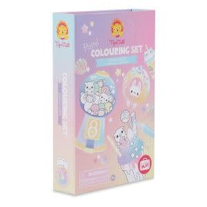 Tiger Tribe Pastel Coloring Set-Kawaii Cafe