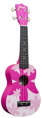 Amahi Ukulele - Pink Flower