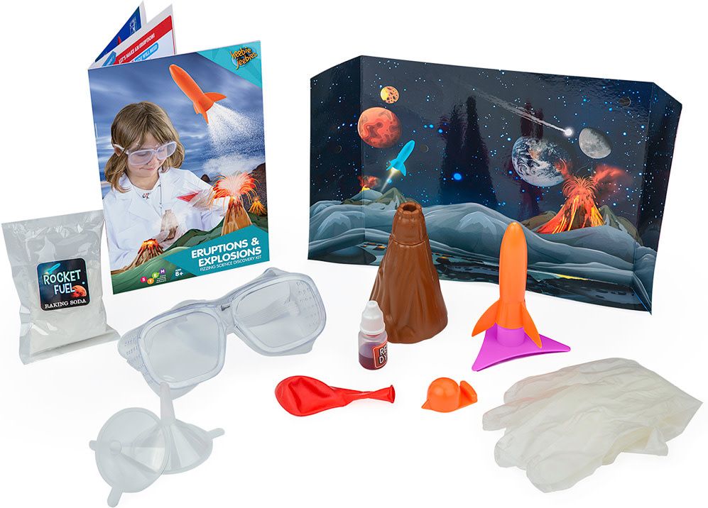 Eruptions &amp; Explosions Fizzing Science Discovery Kit