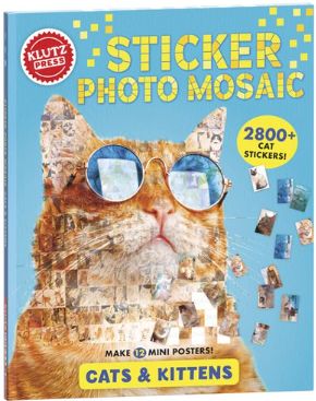 Sticker Photo Mosaic: Cats &amp; Kittens