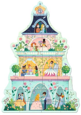 The Princess Tower 36pc Giant Floor Jigsaw Puzzle