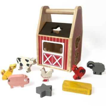 Barnyard Shape Sorter