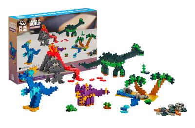 Plus Plus Learn to Build Dinosaurs