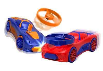 Spinz Pull-Back Race Car - Two Pack Asst