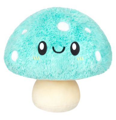 Mini Squishable Turquoise Mushroom