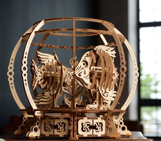 UGears Model Mechanical Aquarium