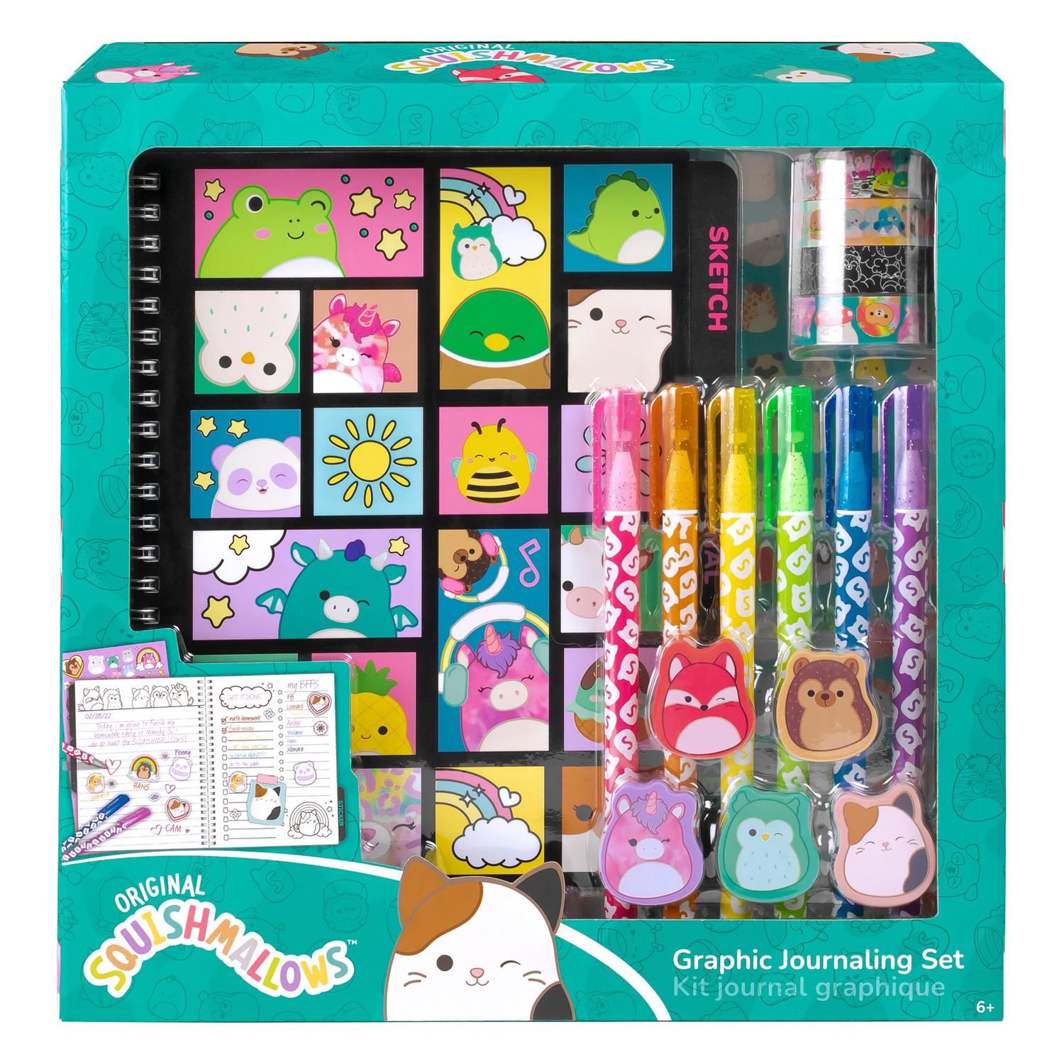 FA Squishmallows Graphic Journaling Set