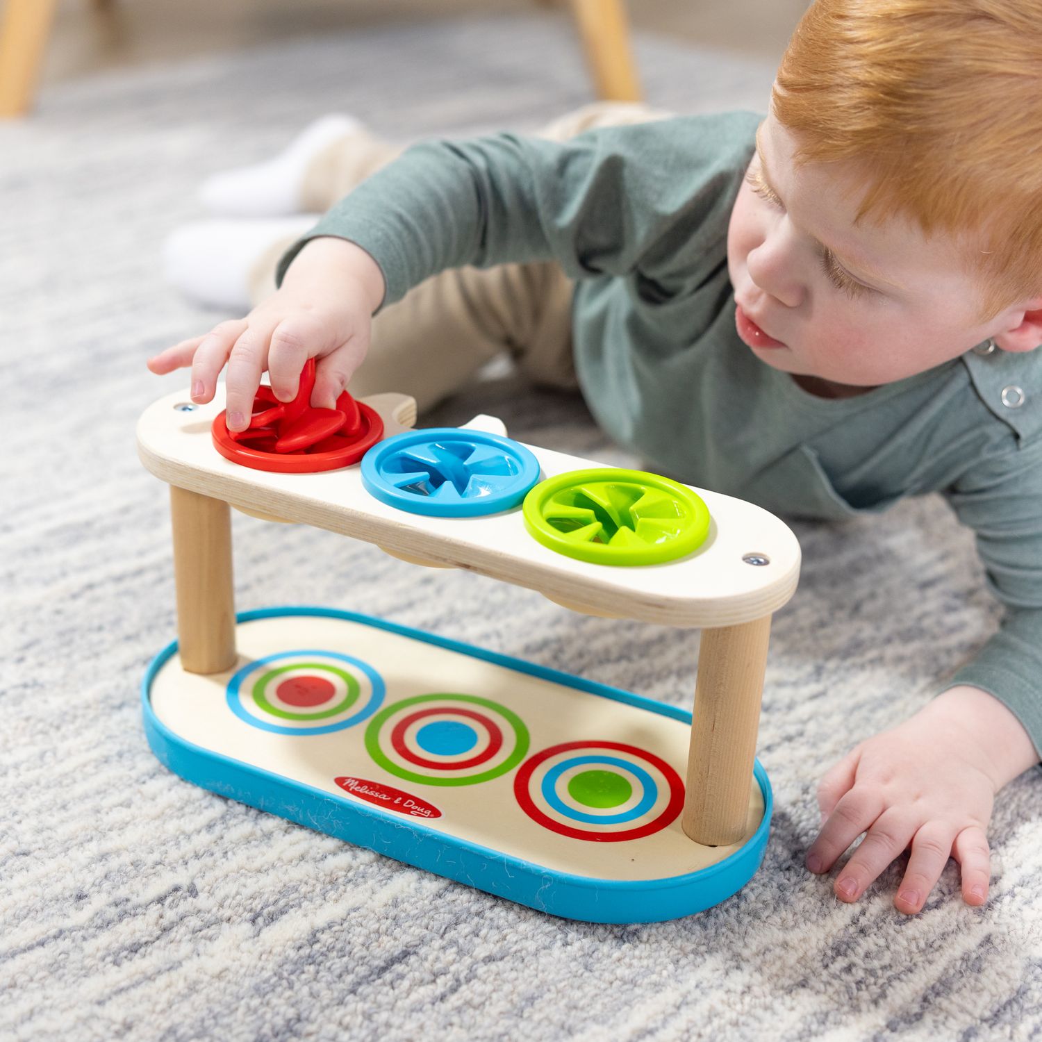 Match &amp; Push Spinning Tops