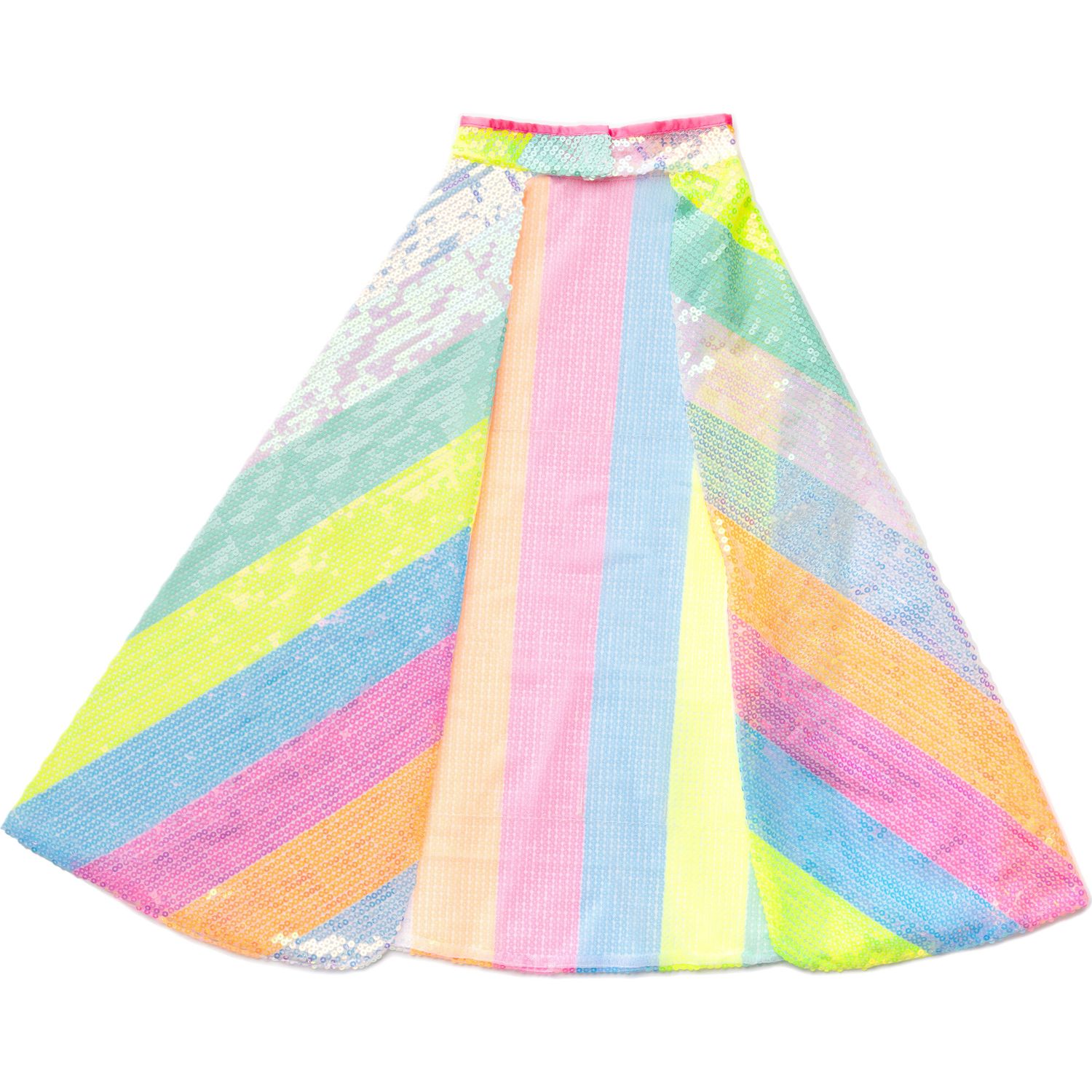 Stripy Sequins Cape Sz 4-6