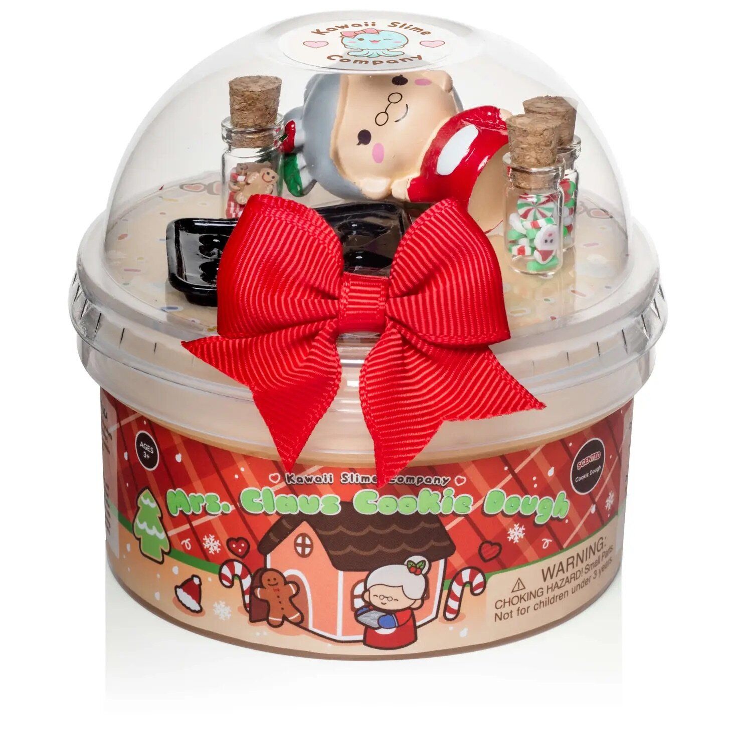 Mrs. Claus&#39; Cookie Dough Clay-Dough Slime