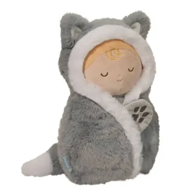 Baby Wolf Hug 12"