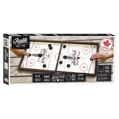 Rustik The Fast Slingpuck 3 in 1 Game Board