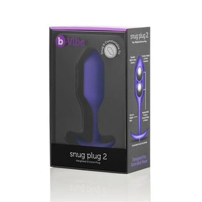 Pipedream - b Vibe Snug Plug 2 Purple