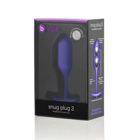 Pipedream - b Vibe Snug Plug 2 Purple