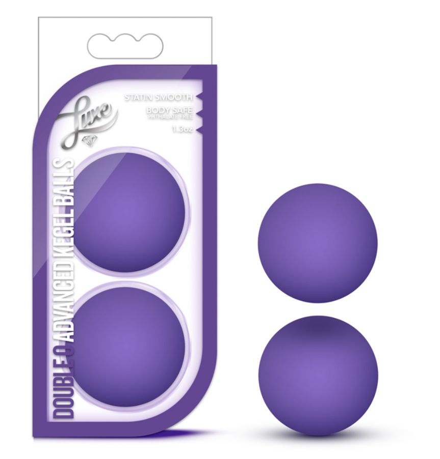 Luxe - Double O Adanced Kegel Balls - Purple
