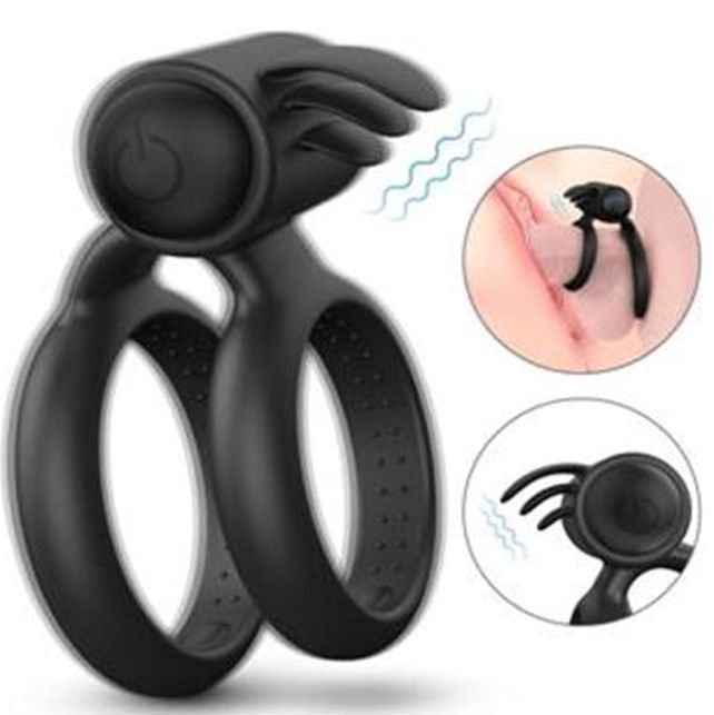 MagicBator Vibrating Cockring w/ LR41 Batteries