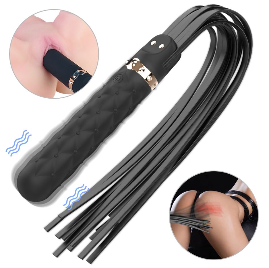 Babylon Vibrating Tassel Whip