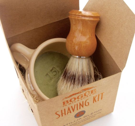 No.15 Matilija Blend Goat Milk Shaving Soap Kit