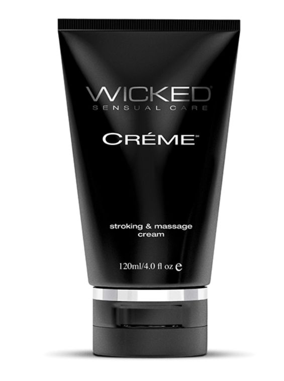 Wicked Sensual Care Creme Masturbation Cream for Men Silicone Based - 4 oz