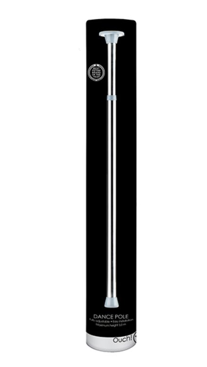 Shots Ouch Dance Pole - Silver - 50% OFF