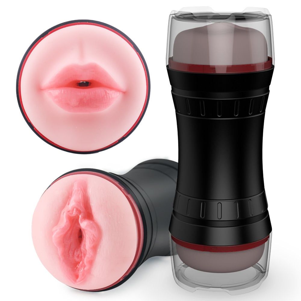 **Babylon Men&#39;s 2 in 1 Mouth/Vagina Stroker