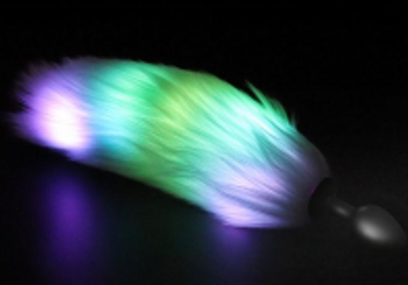 Babylon Tails Silicone Light Up Blue/Green/Purple