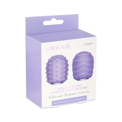 Le Wand Petite Silicone Texture Covers - 2pk