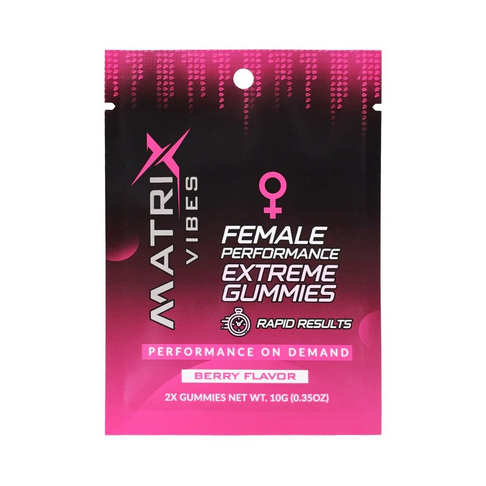 Matrix Extreme Gummies  Female Performance Berry 2pk