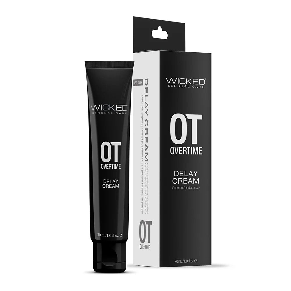 Wicked Sensual Care Overtime Delay Cream/Prolonger For Men - 1 oz