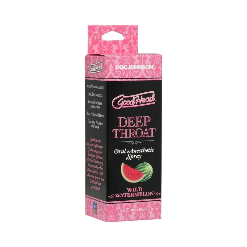 GoodHead Deep Throat Spray Watermelon 2oz