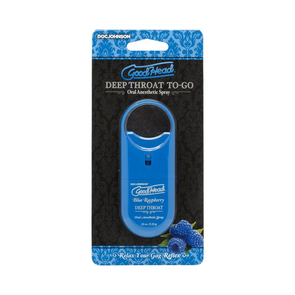 Goodhead Deep Throat Spray Blue Raspberry 0.33oz
