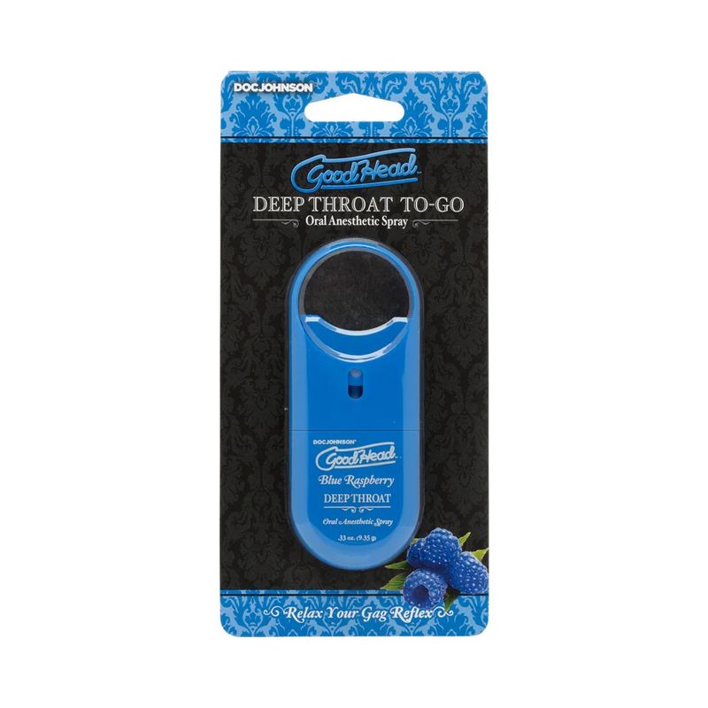 Goodhead Deep Throat Spray Blue Raspberry 0.33oz
