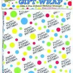 X-Rated Birthday Party Gift Wrap